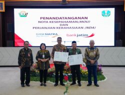 Bank Jatim dan Bank Sultra Resmi Jalin Sinergitas KUB