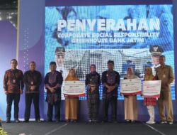 Dukung Praktik Pertanian Modern, Bank Jatim Serahkan CSR Pembangunan Greenhouse Ke Pemkot Kediri